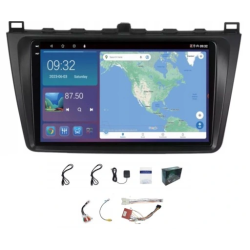 MAZDA 6 II 2008-2013 ANDROID GPS USB WIFI BLUETOOTH CARPLAY ANDROID AUTO 4GB 64GB Q6 QLED